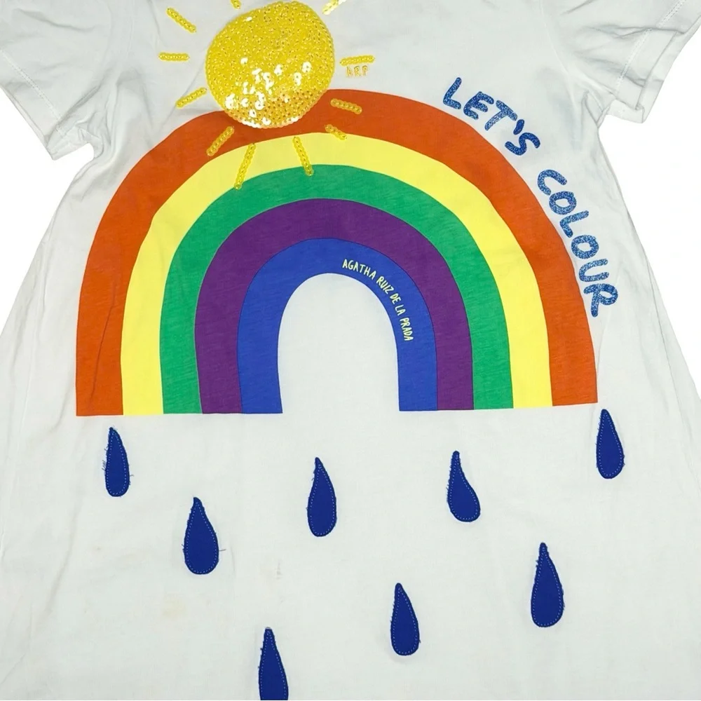 Agatha‎ Luis De La Prada Rainbow Dress